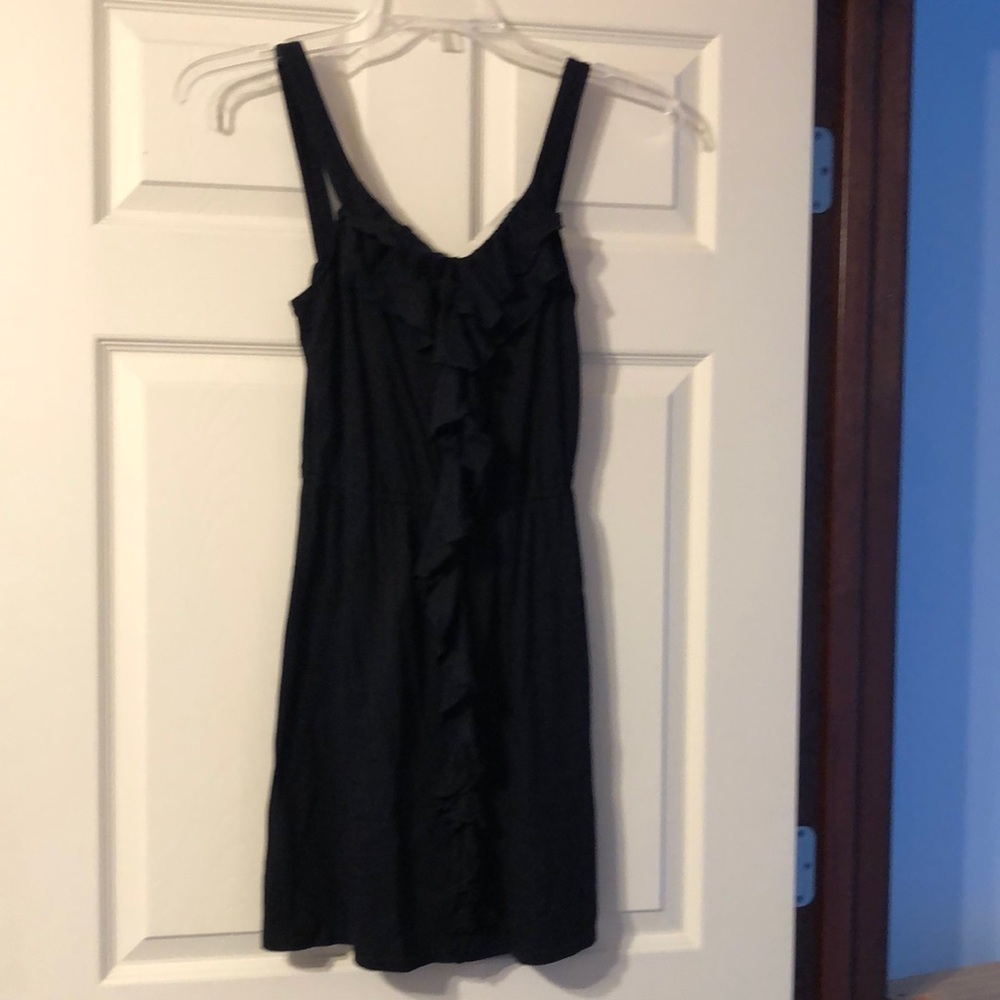 Express XS Black Ruffle Dress